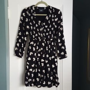 Anthropology Maeve dress as. XS black pockets